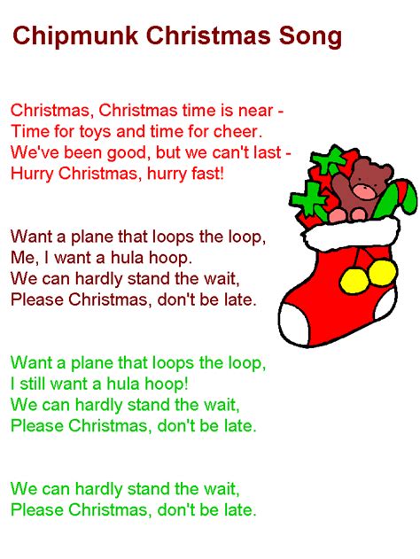 alvin and the chipmunks lyrics|the chipmunk christmas song lyrics.